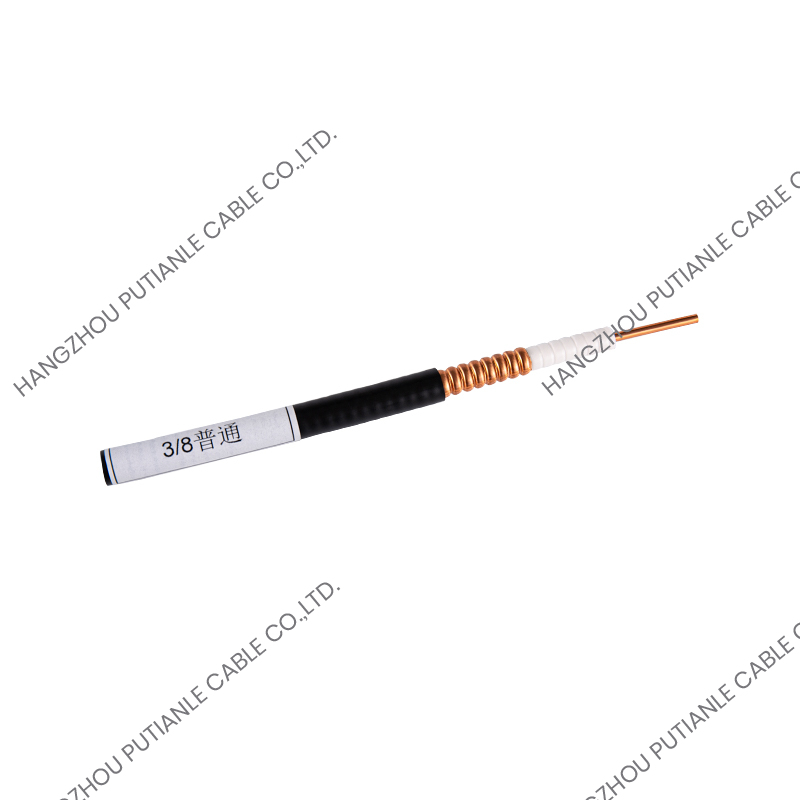 3/8 "Halka şeklindeki oluklu bakır tüp 50 ohm koaksiyel kablo
