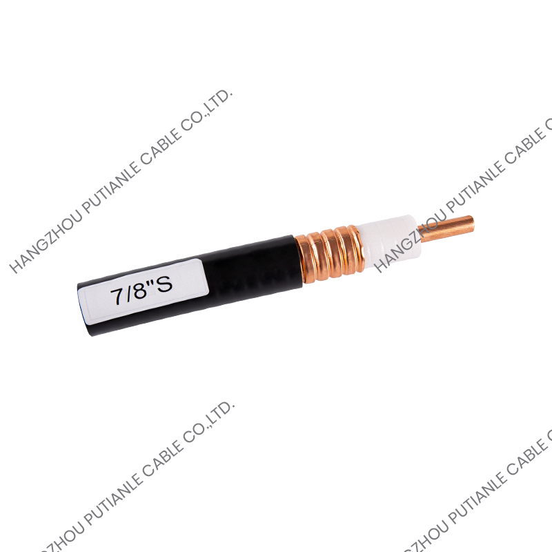 7/8 "süper esnek halka şeklindeki oluklu bakır tüp 50 ohm koaksiyel kablo